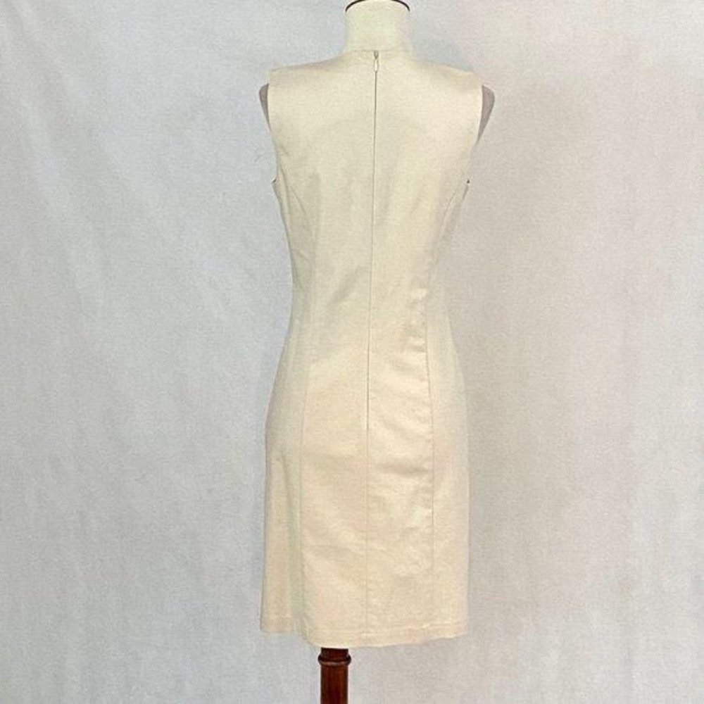 Ellavie Sleeveless Embellished Neckline Dress - Picture 6 of 10